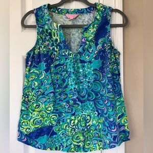Lilly Pulitzer 100% cotton tank top